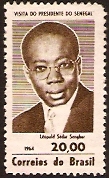 Brazil 1964 Senegal Pres. Stamp. SG1102.