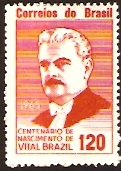 Brazil 1965 Vital Brazil Stamp. SG1114.