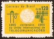 Brazil 1965 ITU Stamp. SG1118.