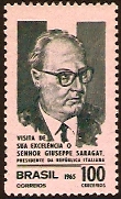 Brazil 1965 Italian Pres. Stamp. SG1127.