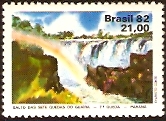 Brazil 1982 Waterfall Stamps. SG1953.