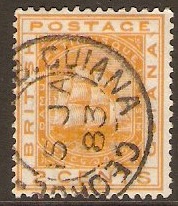British Guiana 1882 2c Orange. SG171.