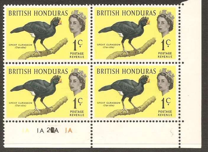 British Honduras 1962 1c Bird series. SG202.