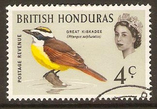 British Honduras 1962 4c Bird series. SG205.