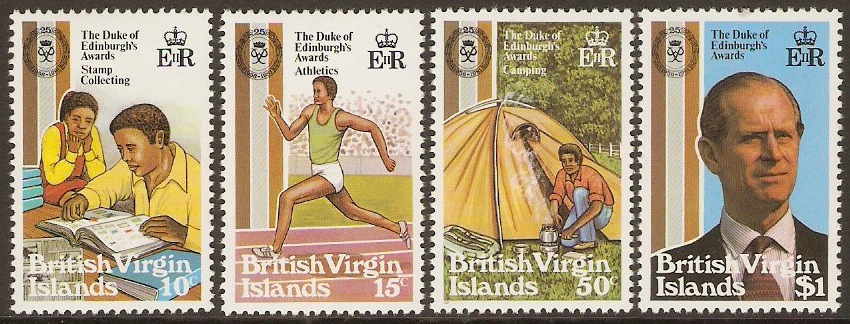 British Virgin Islands 1981 D of Edinburgh Awd Set. SG466-SG469.
