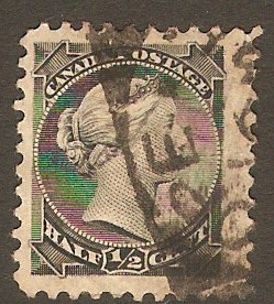 Canada 1882 c Black. SG101. - Click Image to Close