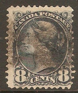 Canada 1893 8c Bluish slate. SG118.