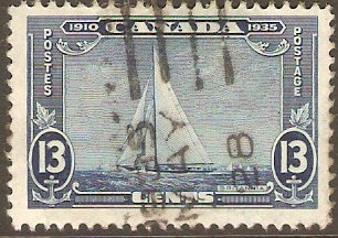 Canada 1935 13c Blue. SG340.