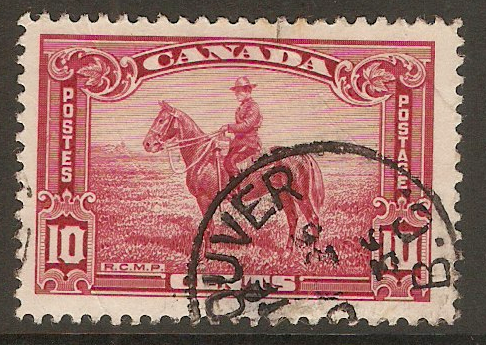 Canada 1935 10c Carmine. SG347.