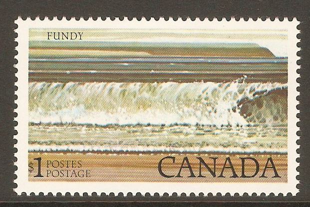 Canada 1977 $1 Fundy National Park. SG884.