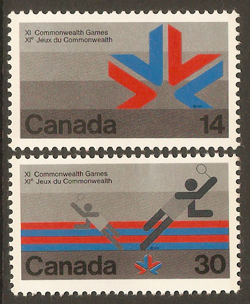 Canada 1978 Commonwealth Games set. SG908-SG909. - Click Image to Close