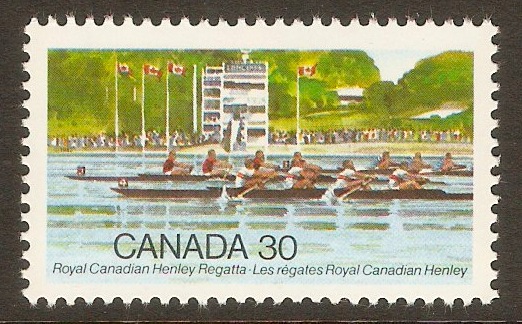 Canada 1982 30c Royal Regatta Centenary. SG1049.