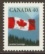 Canada 1989 40c Flag Series. SG1355.
