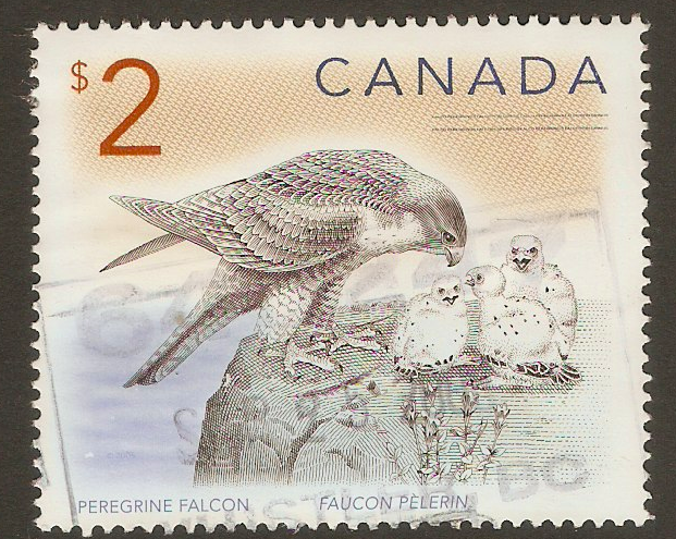 Canada 1997 $2 Peregrine Falcon - Mammals series. SG1760.