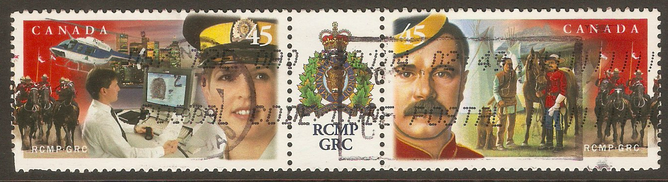 Canada 1998 RCMP Anniversary set. SG1806-SG1807.