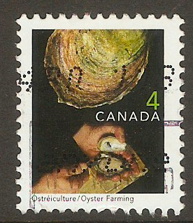 Canada 1999 4c Oyster Farming. SG1890.