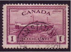 Canada 1946 $1 Purple. SG406.