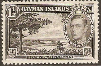 Cayman Islands 1937-1952