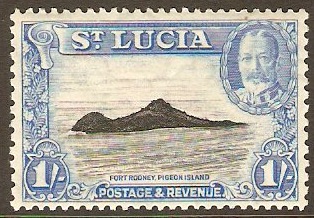 St. Lucia 1911-1936