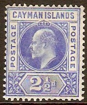 Cayman Islands 1905 2d Bright blue. SG10.