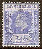 Cayman Islands 1907 2d Ultramarine. SG27.
