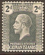 Cayman Islands 1921 2d Slate-grey. SG73.