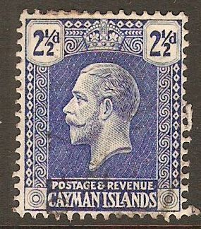 Cayman Islands 1921 2d Bright blue. SG74.