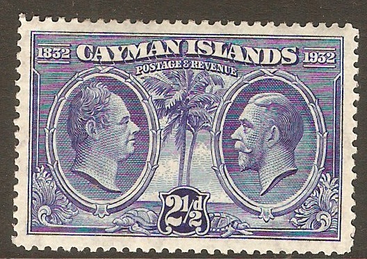 Cayman Islands 1932 2d Ultramarine. SG89.