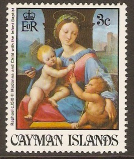 Cayman Islands 1982 3c Raphael Painting. SG557.