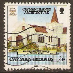 Cayman Islands 1989 35c Architecture Series. SG689.