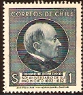 Chile 1954 1p. Postage. SG429.