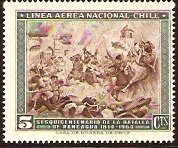 Chile 1965 Rancagua Stamp. SG554.