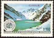 Chile 1976 OAS Assembly Stamp. SG775.