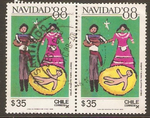 Chile 1988 35p Christmas series. SG1190.