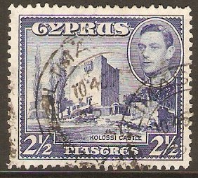 Cyprus 1938 2pi Ultramarine. SG156. - Click Image to Close