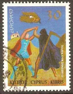 Cyprus 1997 30c Europa Stamp Series. SG925.