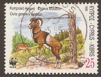 Cyprus 1998 25c Endangered Species Stamp Series. SG944.
