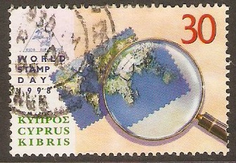 Cyprus 1998 30c World Stamp Day. SG960.