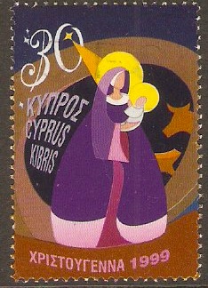 Cyprus 1999 30c Christmas Stamp Series. SG982.