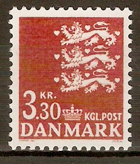 Denmark 1946 3k.30 Brown-red. SG347h.