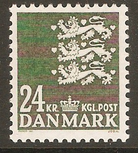 Denmark 1946 24k Bronze-green. SG348v. - Click Image to Close