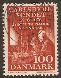 Denmark 1976 100o Carlsberg Foundation Anniv. Stamp. SG631.