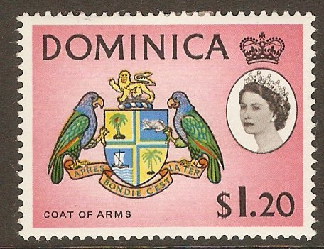 Dominica 1963 $1.20 Coat of Arms. SG176.