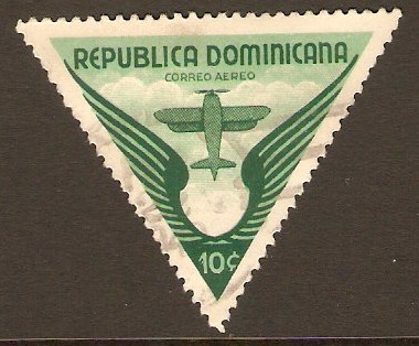 Dominican Republic 1939 10c Air stamp. SG428.