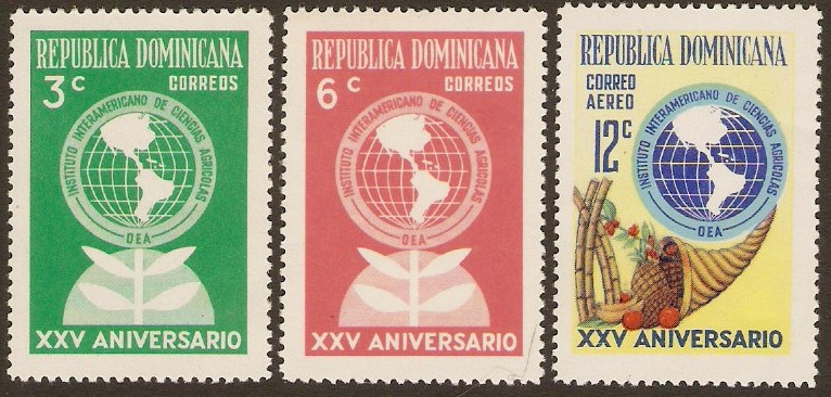 Dominican Republic 1967 Agricultural Institute Set. SG1007-SG100