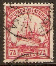 German East Africa 1905 7h Carmine. SG36.