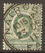 East Africa and Uganda 1907 3c. Green. SG35.