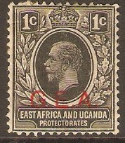 Tanganyika 1917 1c Black. SG45. - Click Image to Close
