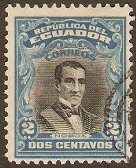 Ecuador 1911 2c President Noboa. SG355.