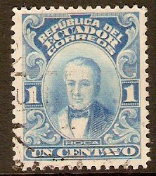 Ecuador 1925 1c President Roca. SG413.